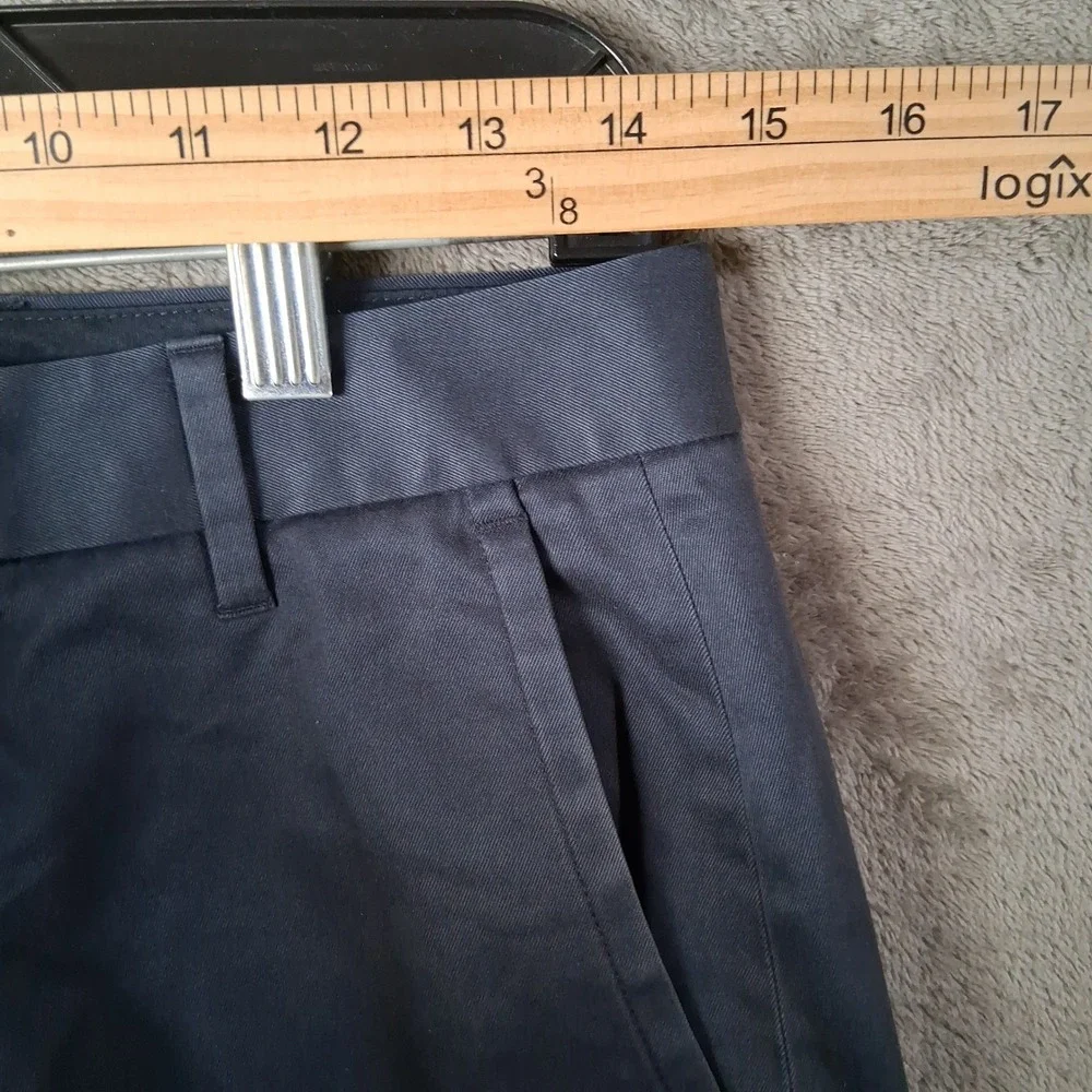 Bonobos Monday Chino Shorts Navy Blue Stretch Cotton 7 Inch Inseam Mens 28